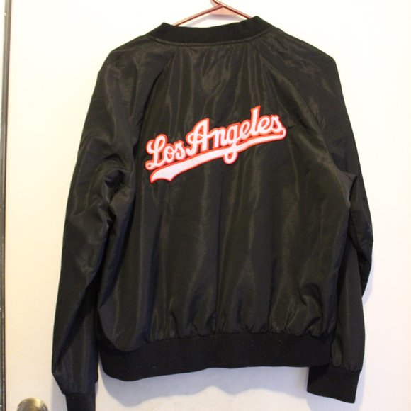 B Sweet Black Nylon Womens Jacket Los Angeles XL (CLO) - Picture 3 of 3